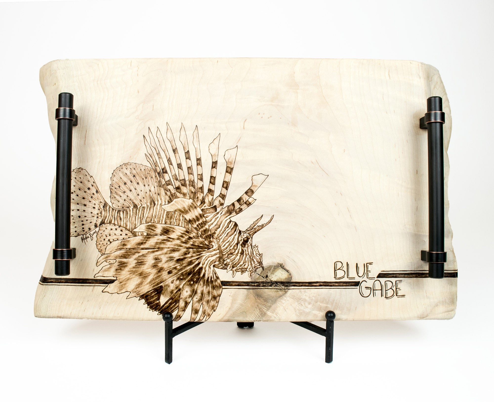 Lionfish Serving Tray for BlueGabe