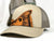 Tailing Redfish Trucker Hat - Mid Profile Snapback Saltwater Fishing Hat Gift