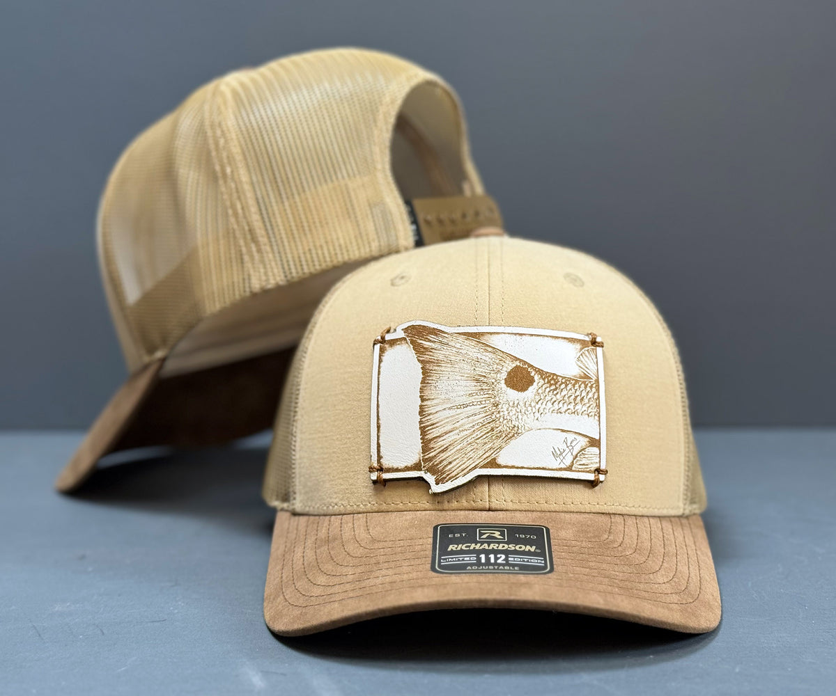 LIMITED EDITION - Peach-Washed 112LTD + White &quot;O.G.&quot; Redfish Tail