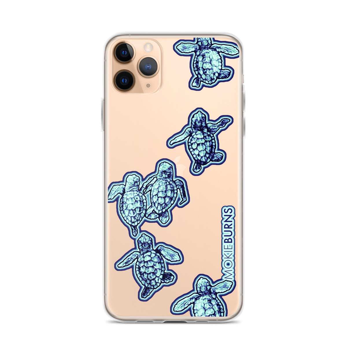 Baby Sea Turtles - Clear Case for iPhone [all sizes] - FREE SHIPPING
