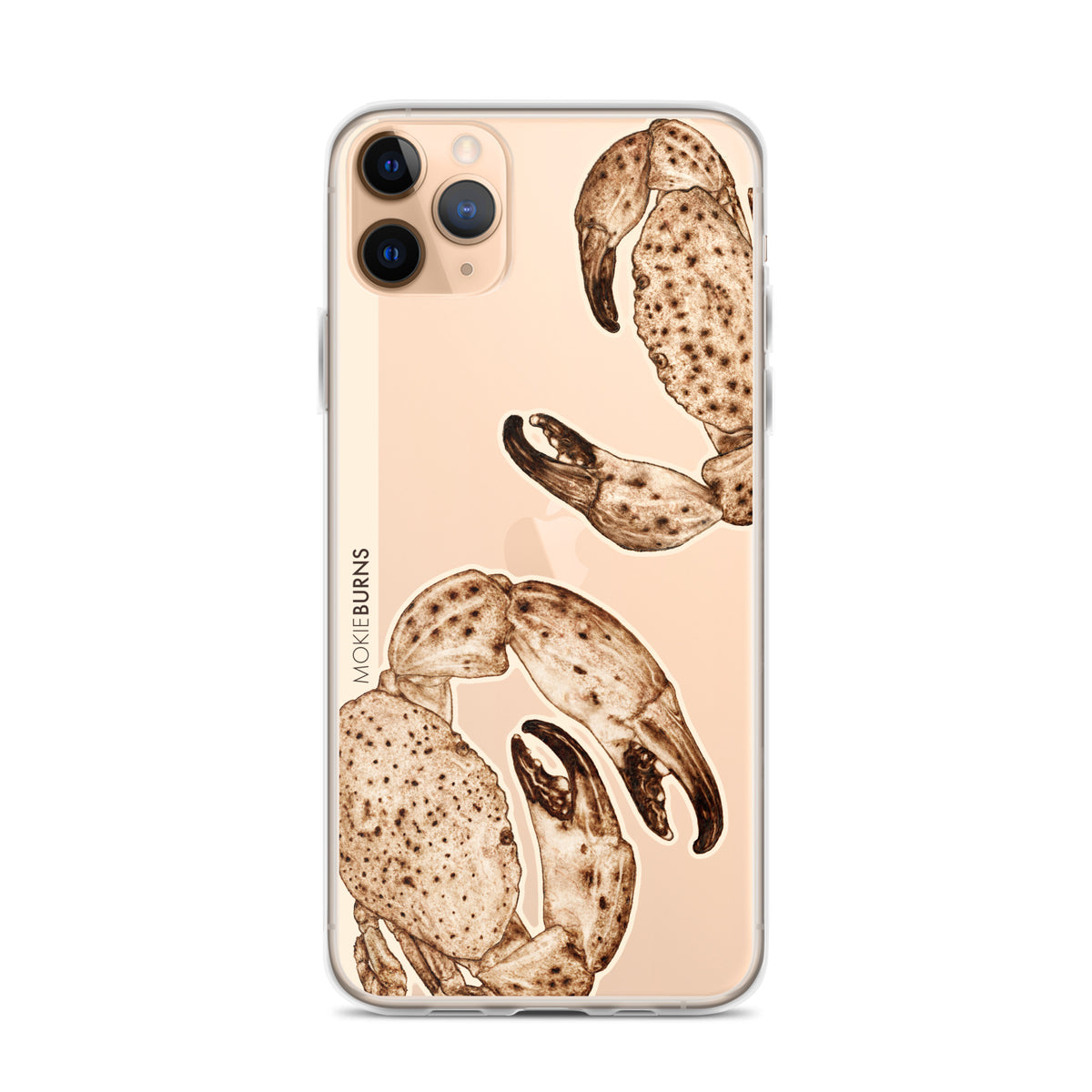 Florida Stone Crabs - Clear iPhone Case [all sizes] - FREE SHIPPING
