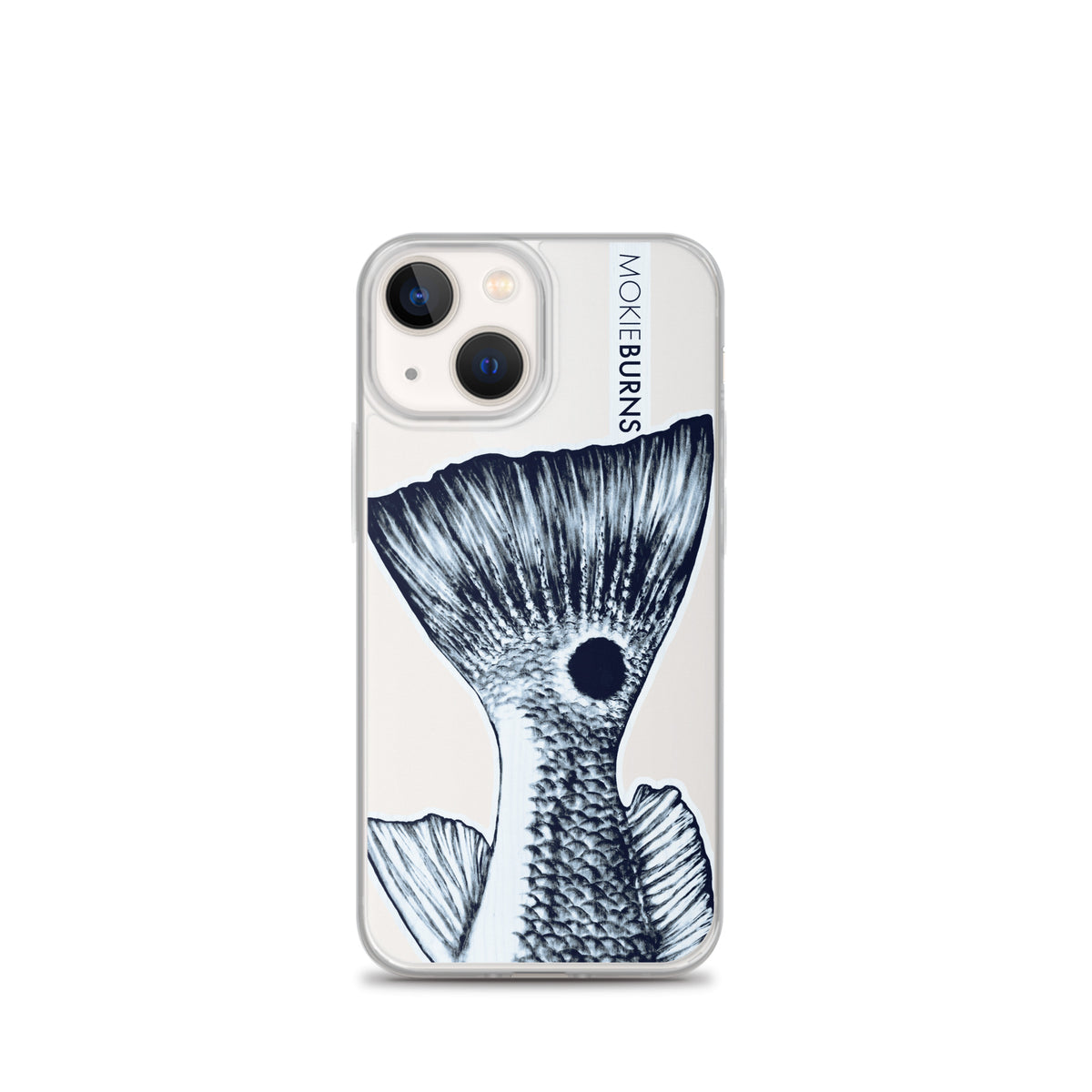 &quot;The O.G.&quot; Redfish Tail - Printed Clear iPhone Case [all sizes] - FREE SHIPPING