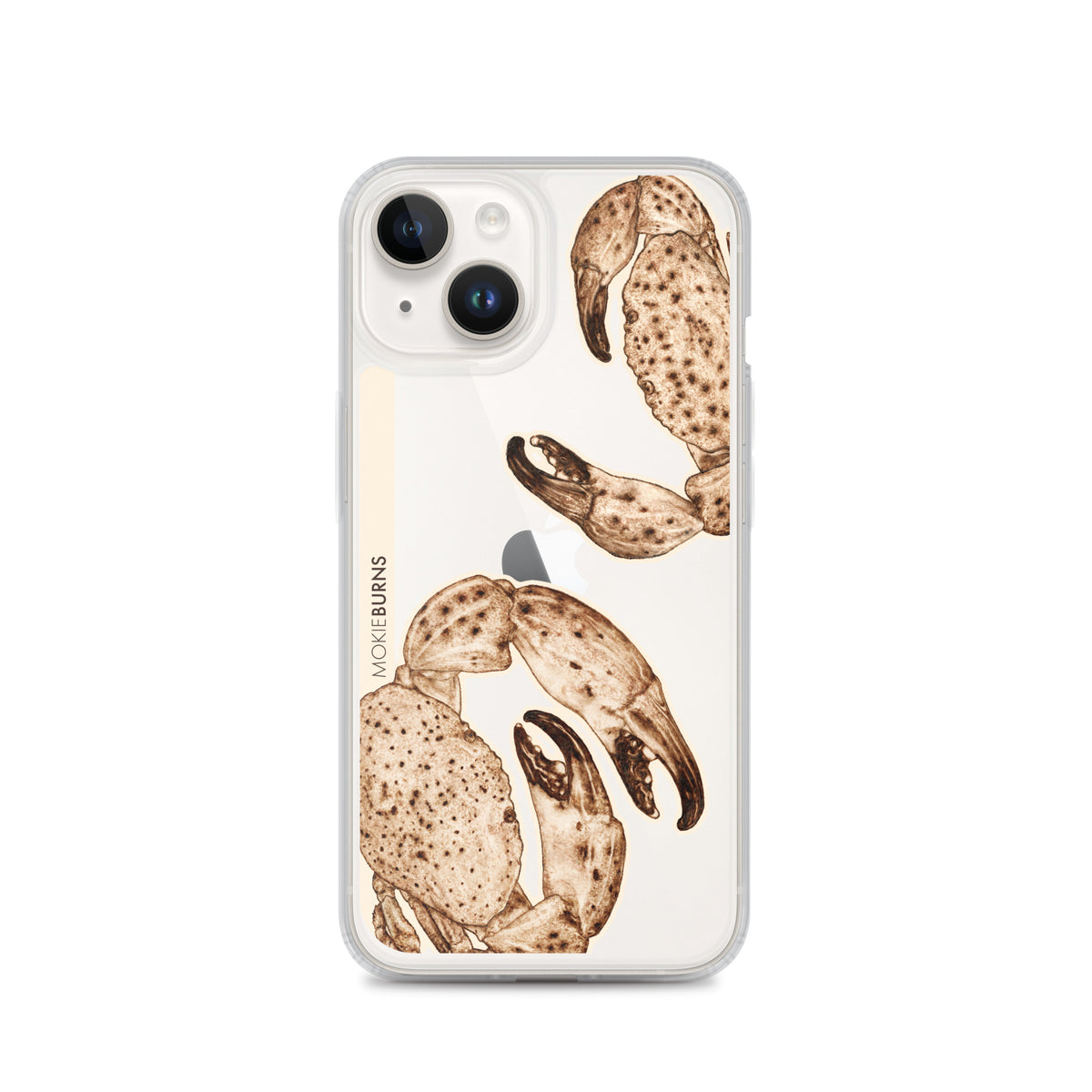 Florida Stone Crabs - Clear iPhone Case [all sizes] - FREE SHIPPING