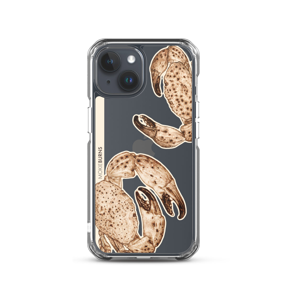 Florida Stone Crabs - Clear iPhone Case [all sizes] - FREE SHIPPING