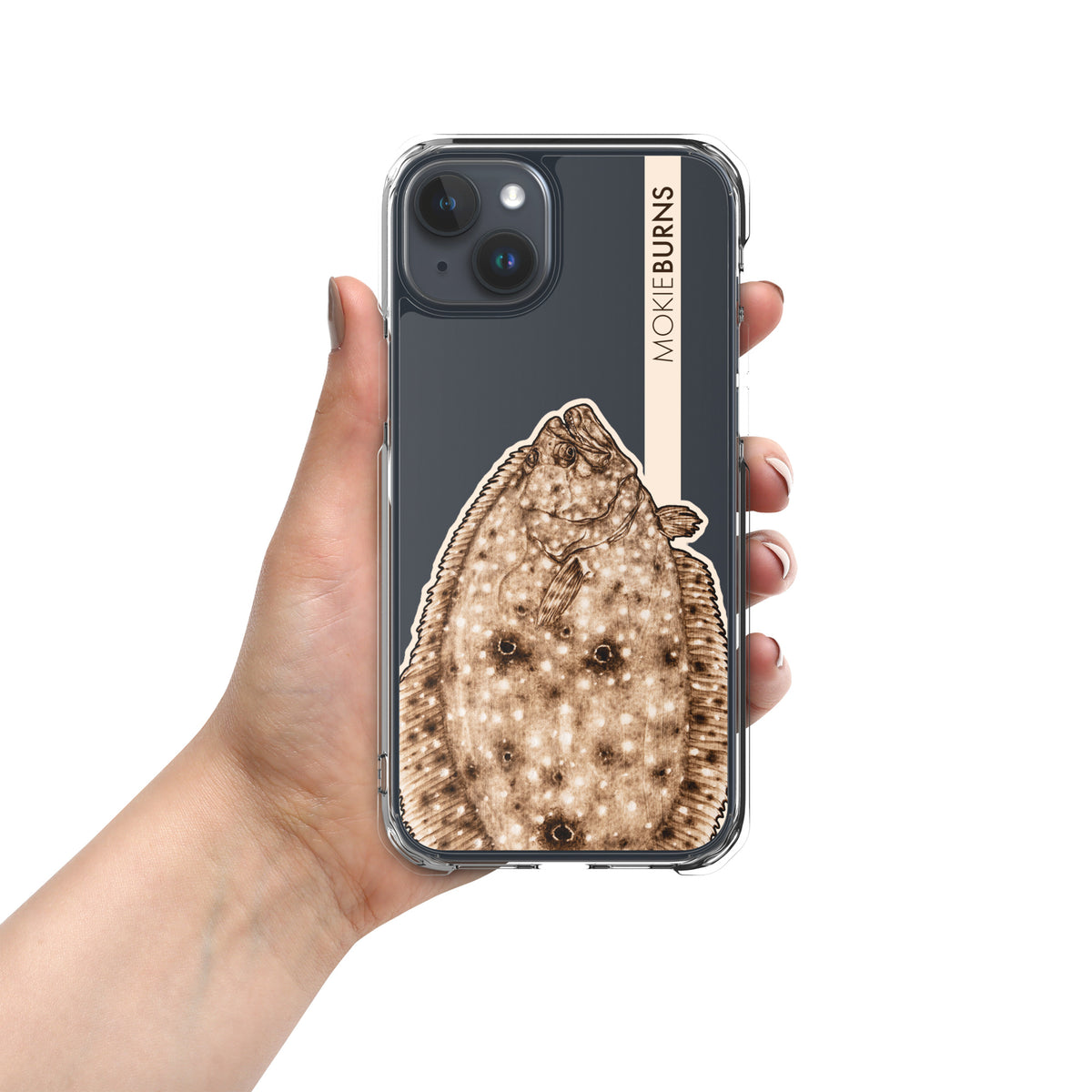 Gulf Flounder - Printed Clear Case for iPhone [all sizes] - unique