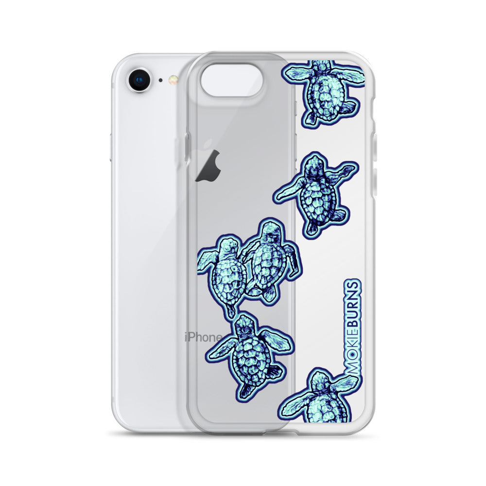 Baby Sea Turtles - Clear Case for iPhone [all sizes] - FREE SHIPPING