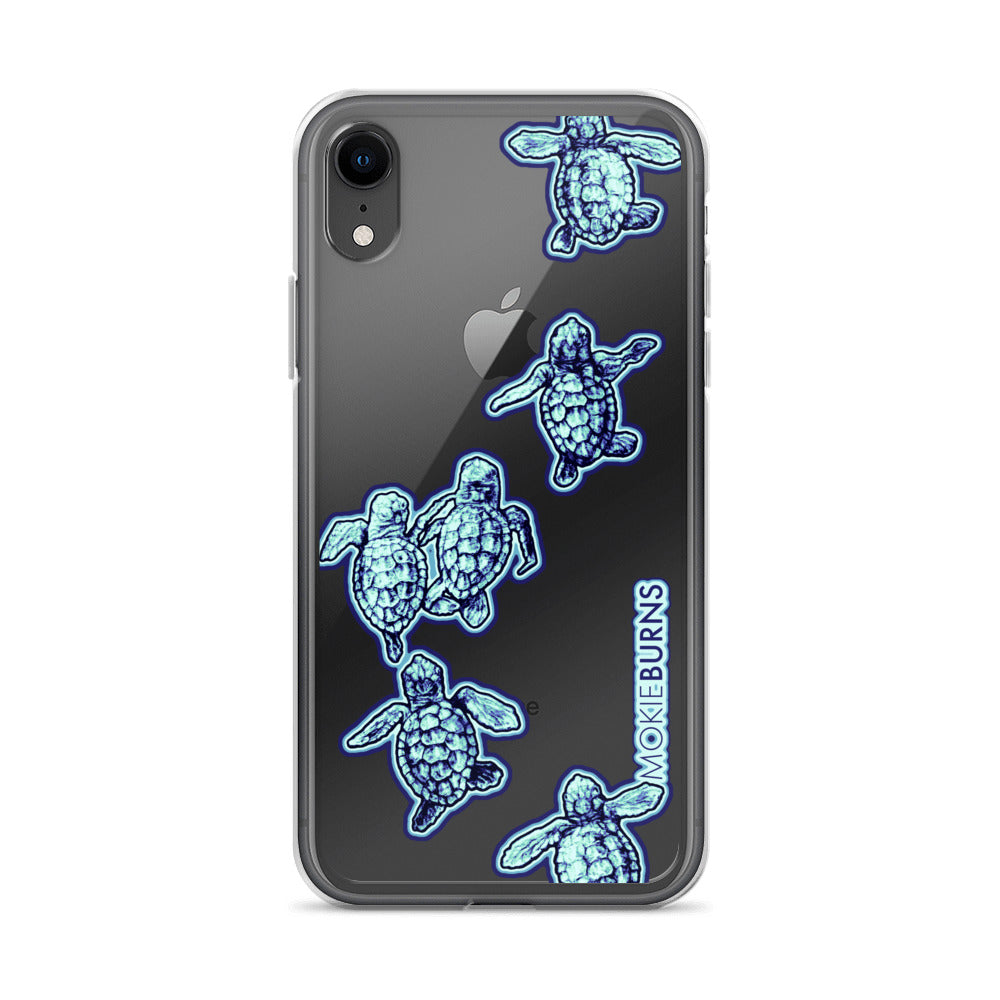 Baby Sea Turtles - Clear Case for iPhone [all sizes] - FREE SHIPPING