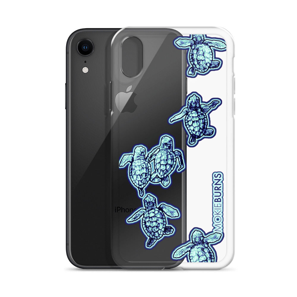 Baby Sea Turtles - Clear Case for iPhone [all sizes] - FREE SHIPPING