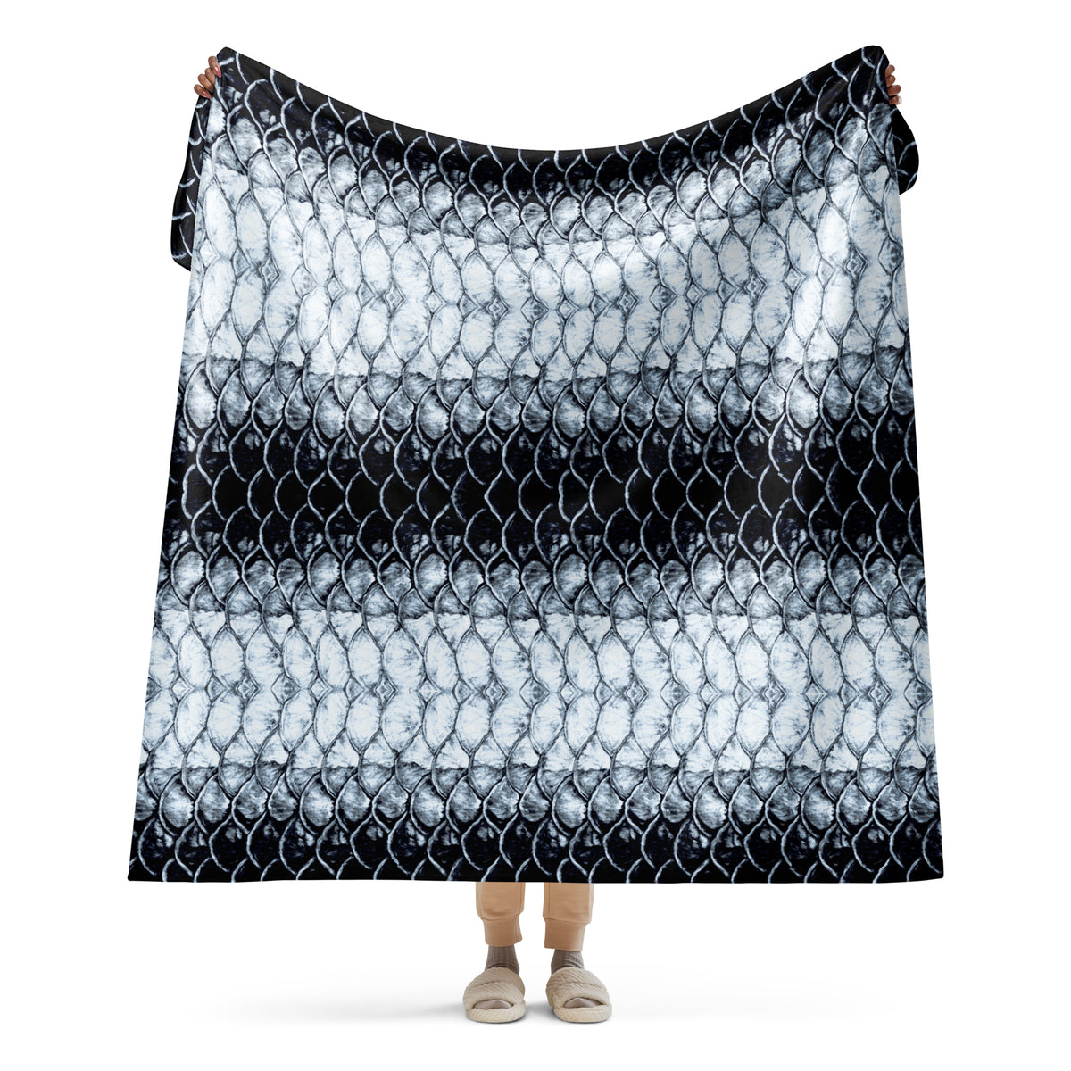 Tarpon Scales - Sherpa blanket [Multiple Sizes + FREE SHIPPING]