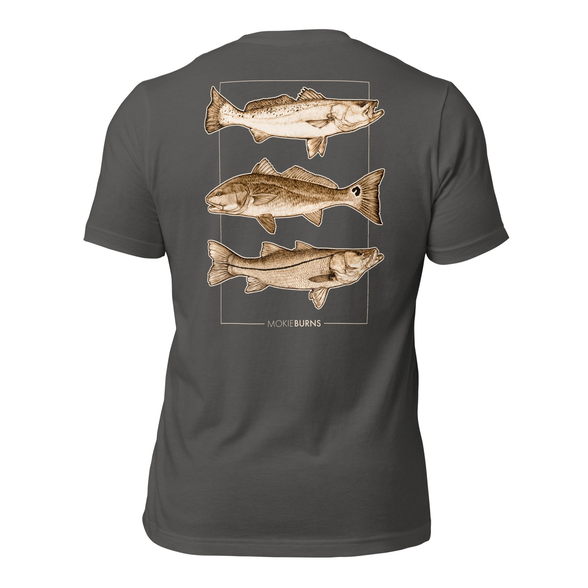 Inshore Slam [Seatrout, Redfish and Snook] - Soft Cotton T-Shirt for Him or Her