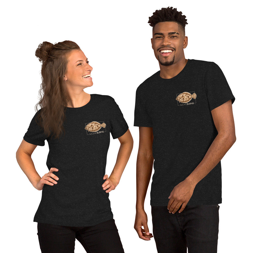 Panhandle Slam [redfish, flounder and speckled seatrout] - Soft Unisex T-Shirt for Him or Her