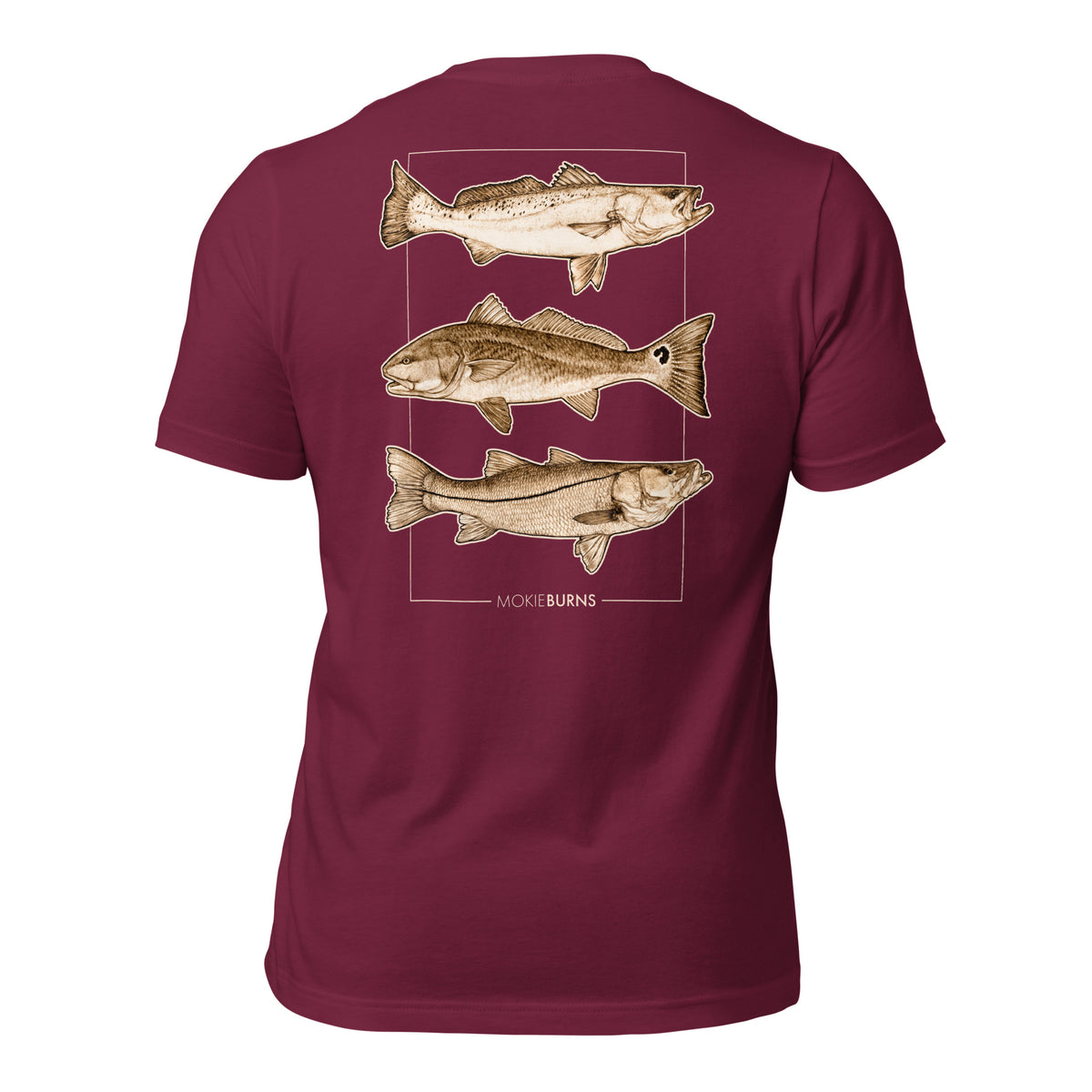 Inshore Slam [Seatrout, Redfish and Snook] - Soft Cotton T-Shirt for Him or Her
