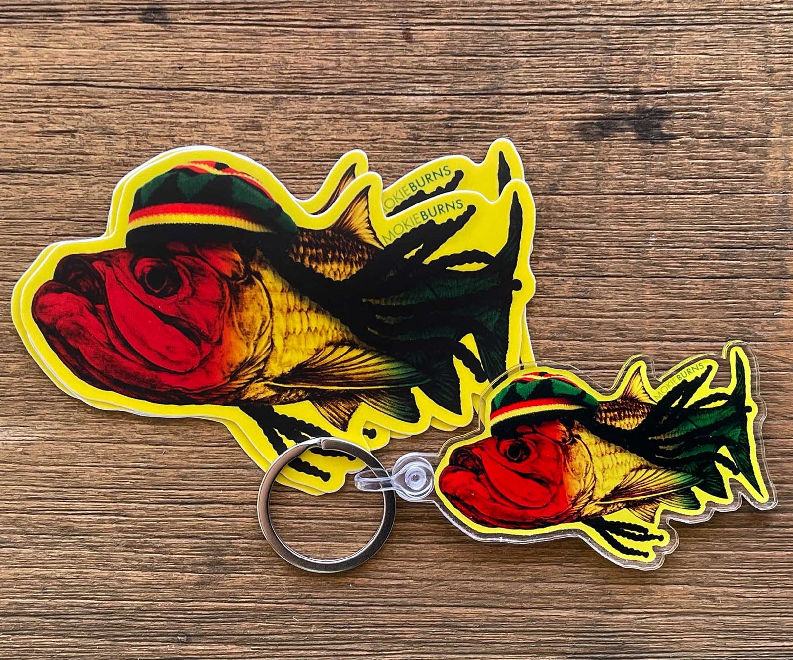 Largemouth hot sale bass keychain