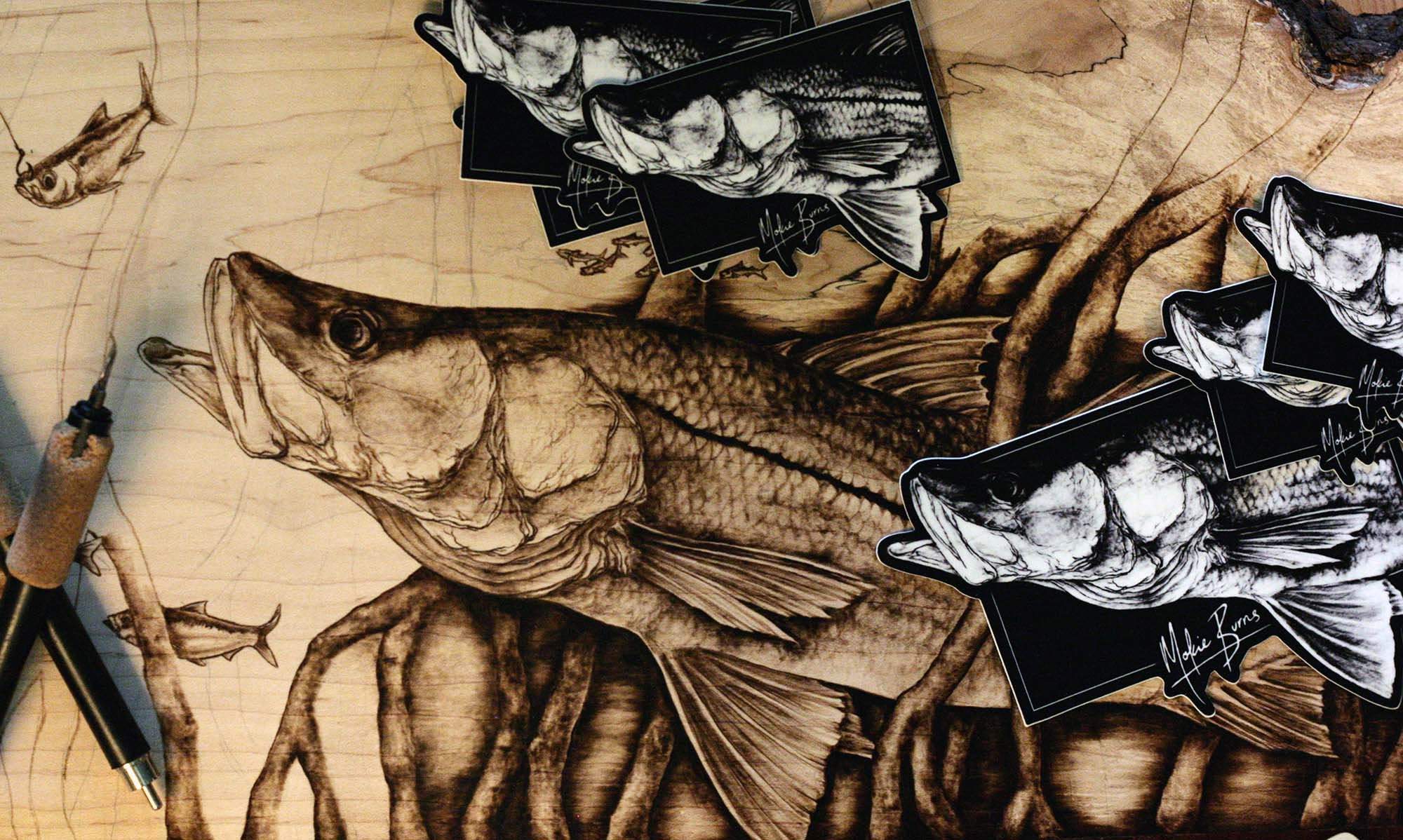 Snook Decal