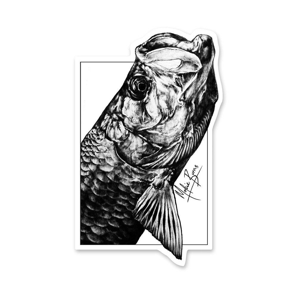 Tarpon - Vinyl Decal - mokieburns