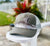 Tarpon Roll Trucker Hat - Mid Profile - Beetle/Quarry + Silver Patch
