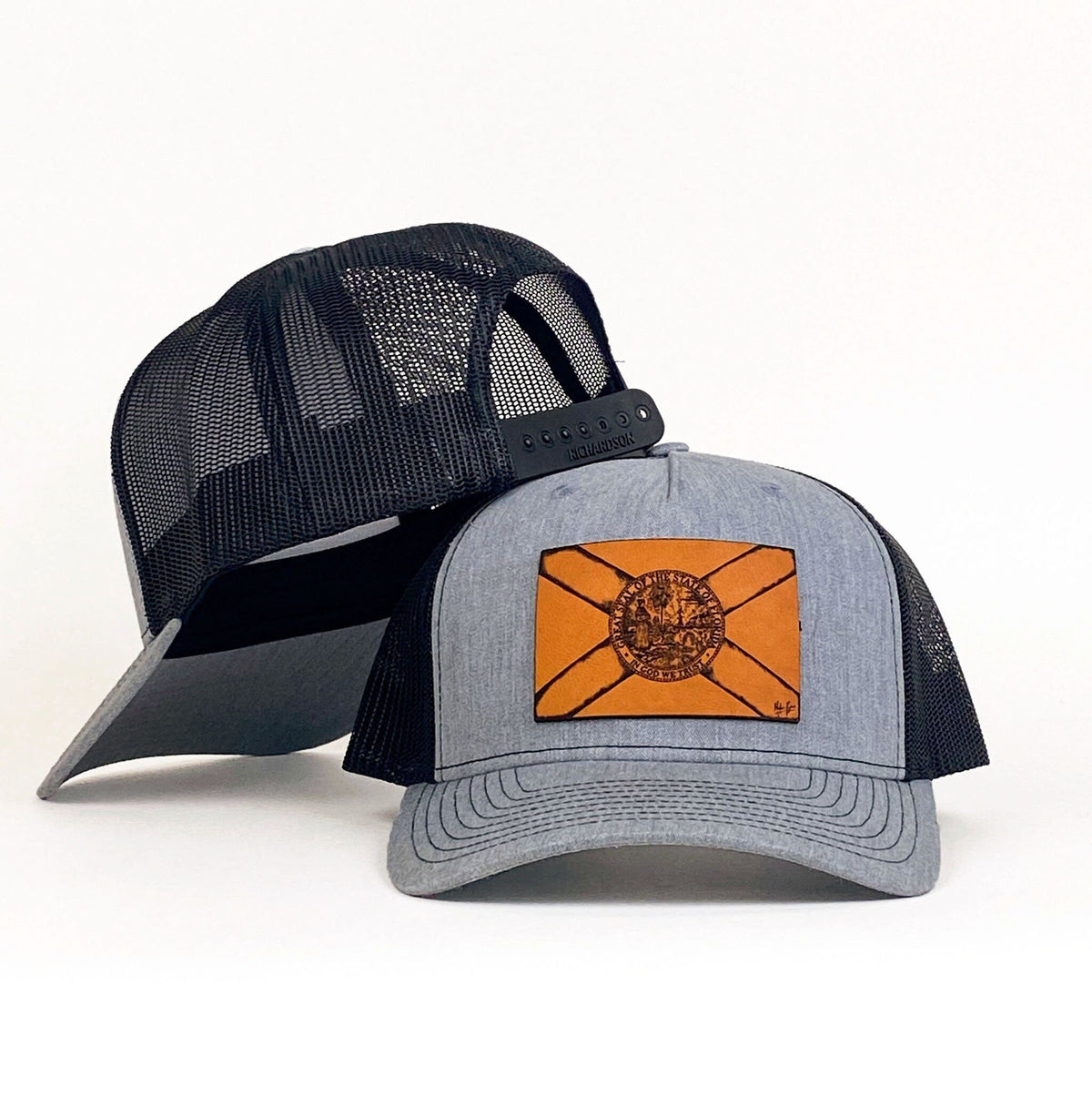 Florida Flag Trucker Hat - Mid Profile + Classic Patch